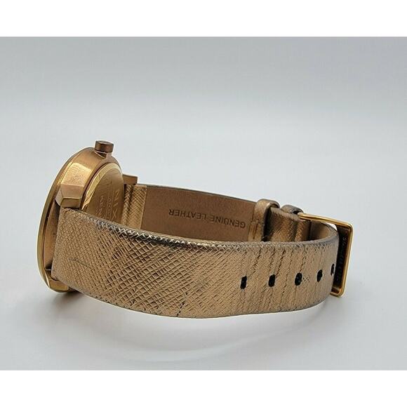 Ladies Nixon "Movin' Out" The Kensington Gold Tone Stainless Steel Quartz Watch - Picture 7 of 10